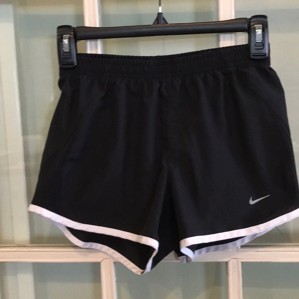 Women’s, black, Nike running shorts , size XS